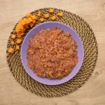 Menú de carne cruda de vaca y pavo Natuka